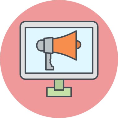 seo modern simgesinin vektör illüstrasyonu