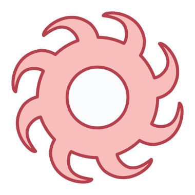 Basit bir simgenin vektör illüstrasyonu