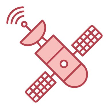 uydu anten simgesi. Beyaz arkaplanda izole edilmiş web tasarımı için kablosuz radyo vektör sembolü