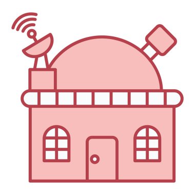 Modern teknoloji simgesinin vektör illüstrasyonu