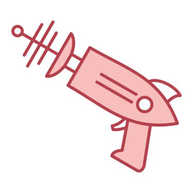 uydu anten simgesi. Ağ için roket vektör simgelerinin özet çizimi