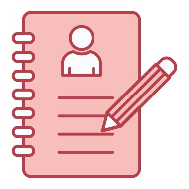 İş yönetimi. Basit düz tasarım.