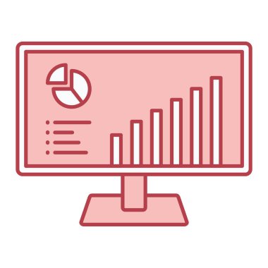 seo modern simgesinin vektör illüstrasyonu