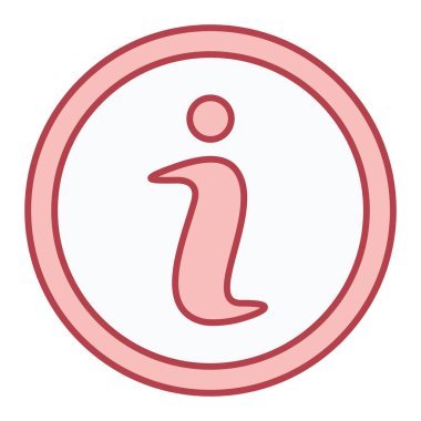 bilgi simgesi, vektör illüstrasyonu