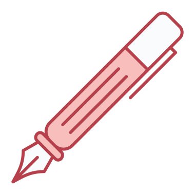 kalem simgesi vektör illüstrasyonu