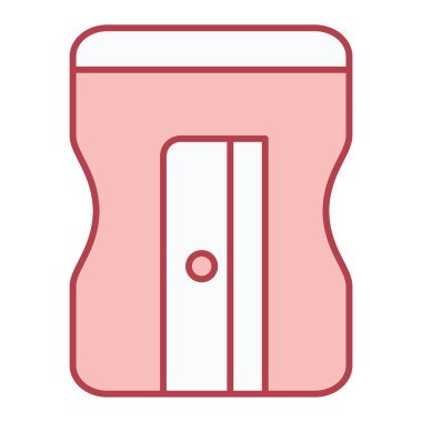 Tek izole nesne simgesinin vektör illüstrasyonu