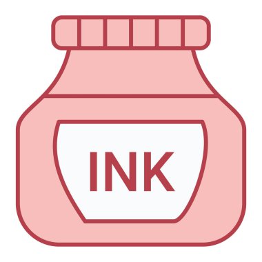 Kavanoz. Web simgesi basit illüstrasyon