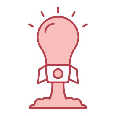 Seo ve teknoloji simgesinin vektör illüstrasyonu