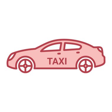 araba simgesi vektör illüstrasyonu