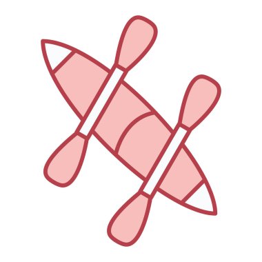 Bir kaşık simgesinin vektör illüstrasyonu