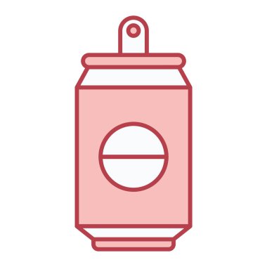 Yiyecek ve içecek sembolünün vektör çizimi