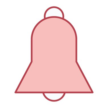 Zil. Web simgesi basit illüstrasyon