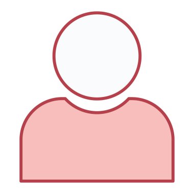 man simgesi vektör illüstrasyonu