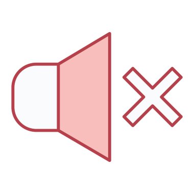 ses simgesi vektör illüstrasyonu