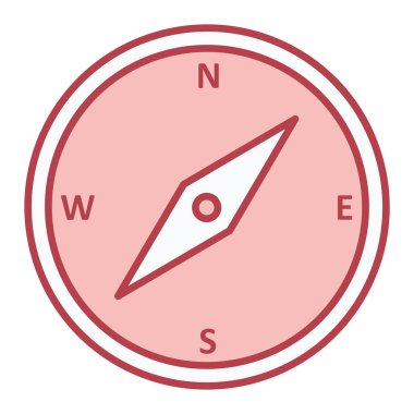 Pusula simgesi vektör resimlemesi