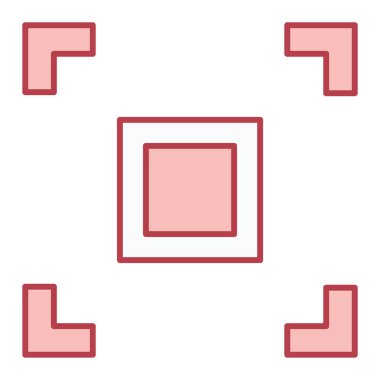 pencere simgesi vektör illüstrasyonu