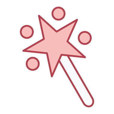 yıldız simgesi vektör illüstrasyonu