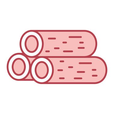 Tahtanın tek bir ince çizgi simgesinin vektör çizimi