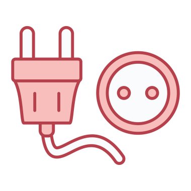 Tak vektör ince çizgi simgesi