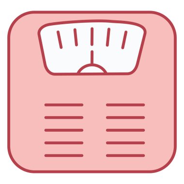 Ölçek. Web simgesi basit illüstrasyon