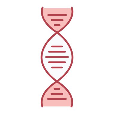 DNA simgesi. vektör illüstrasyonu