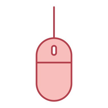 Bilgisayar faresi simgesi. Vektör illüstrasyonu