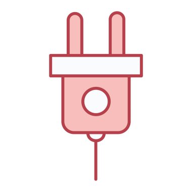 Tak vektör ince çizgi simgesi