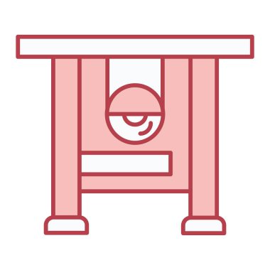 Basit bir simgenin vektör illüstrasyonu