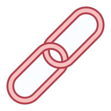 bağlantı simgesi vektör illüstrasyonu