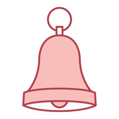 Çan simgesi vektör illüstrasyonu