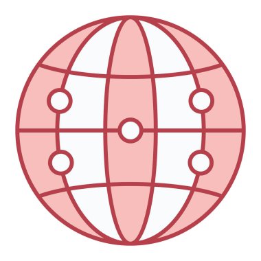 genel ağ simgesi çizimi