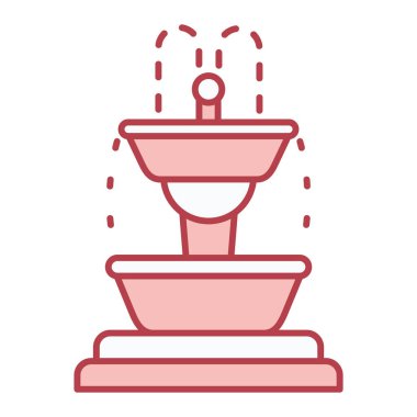 Modern bir grafik simgesinin vektör illüstrasyonu