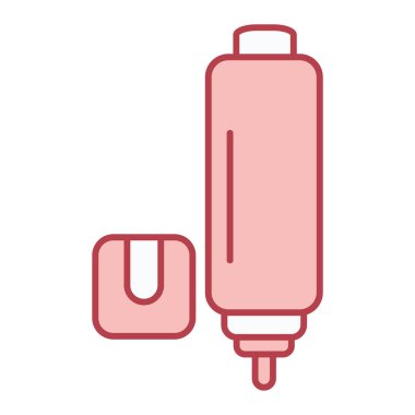 elektrik dolgu ikonu vektör illüstrasyon grafik tasarımı