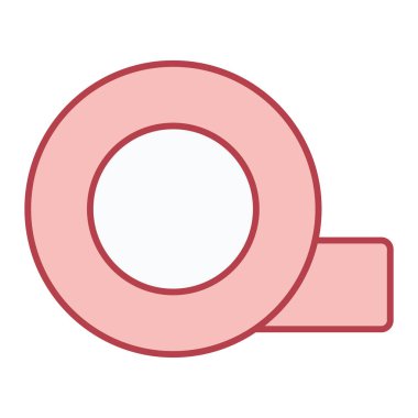 bant Ölçü simgesi vektör çizimi grafik tasarımı