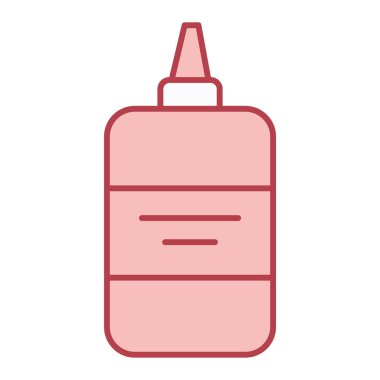 Yapıştırıcı. Web simgesi basit illüstrasyon