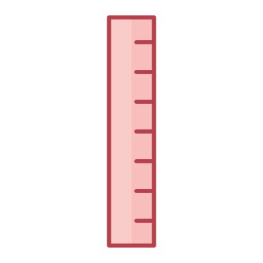 cetvel simgesi çizimi