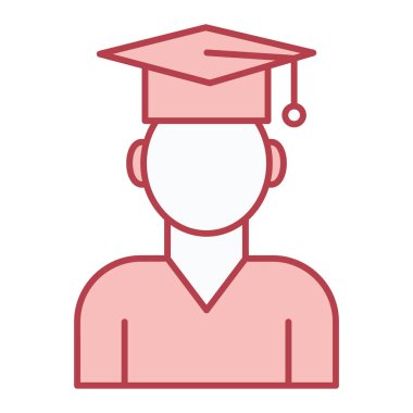 mezuniyet kapsülü vektör illüstrasyonu