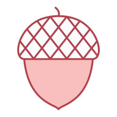 Bir kaktüs simgesinin izole edilmiş tek bir nesnesinin vektör çizimi