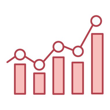 iş grafiği vektör illüstrasyonu