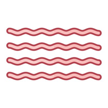 deniz dalgası ikonu vektör çizimi tasarımı