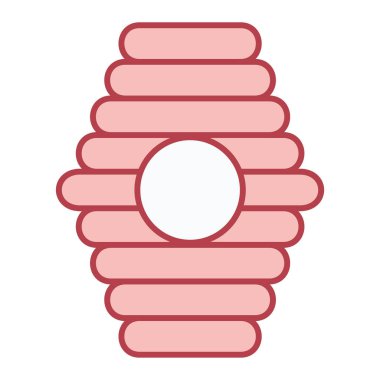 çiçek simgesi vektör illüstrasyonu