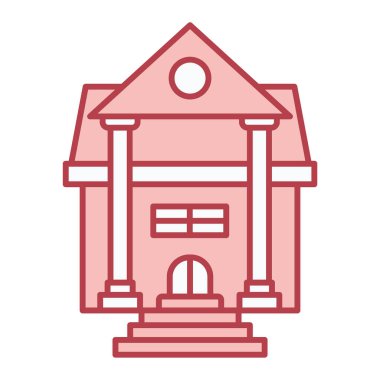 Yapı simgesinin vektör illüstrasyonu