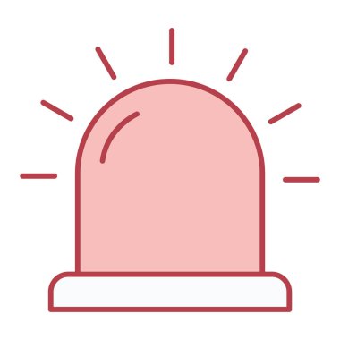 Alarm çanı simgesi, vektör çizimi