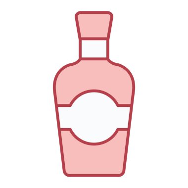 şişe simgesi vektör illüstrasyonu
