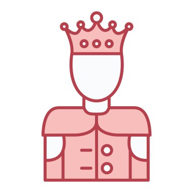 simge vektör çizim Kral