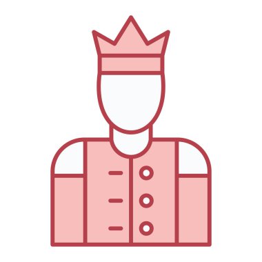 simge vektör çizim Kral