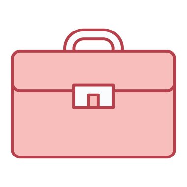 evrak çantası ikonu vektör illüstrasyonu