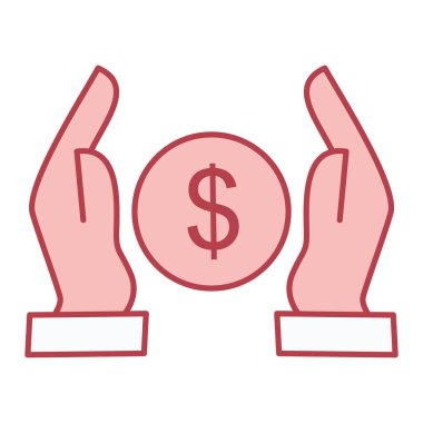 para simgesi vektör illüstrasyonu