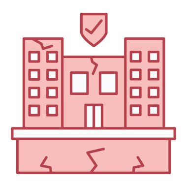 inşa vektör simgesi modern basit ve minimal düz biçim, özet çizimi, doğrusal pictogram, sembol, işaret,