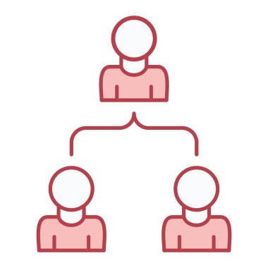 İnsan simgesinin vektör illüstrasyonu